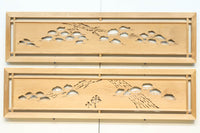Pine pattern openwork transom EZ2466ab