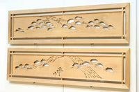 Pine pattern openwork transom EZ2466ab