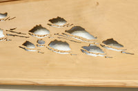 Pine pattern openwork transom EZ2466ab