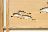 Pine pattern openwork transom EZ2466ab