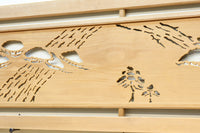 Pine pattern openwork transom EZ2466ab