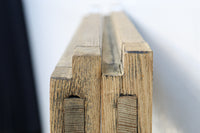 小さなステンドグラスが可愛らしいレトロモダンなガラス窓 EZ2484 在庫1セット