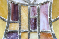 幻想的で大正ロマンの風薫るステンドグラス EZ2487 在庫1枚