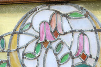 幻想的で大正ロマンの風薫るステンドグラス EZ2487 在庫1枚