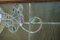 幻想的で大正ロマンの風薫るステンドグラス EZ2487 在庫1枚