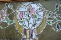 幻想的で大正ロマンの風薫るステンドグラス EZ2487 在庫1枚