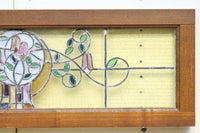 幻想的で大正ロマンの風薫るステンドグラス EZ2487 在庫1枚