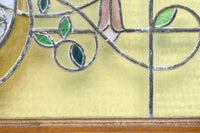 幻想的で大正ロマンの風薫るステンドグラス EZ2487 在庫1枚