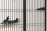 ゆったりとした情景を描いた上品な書院セット EZ2489 在庫4枚1組