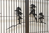 ゆったりとした情景を描いた上品な書院セット EZ2489 在庫4枚1組