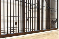 美しい富士の姿を描いた書院セット EZ2490 在庫4枚1組