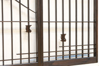 美しい富士の姿を描いた書院セット EZ2490 在庫4枚1組