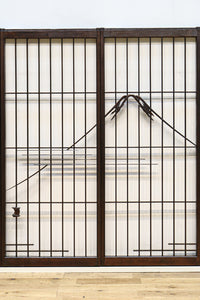 美しい富士の姿を描いた書院セット EZ2490 在庫4枚1組