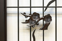 窓絵に縁起の良い絵柄が散りばめられた書院セット EZ2492 在庫4枚1組