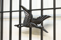 窓絵に縁起の良い絵柄が散りばめられた書院セット EZ2492 在庫4枚1組