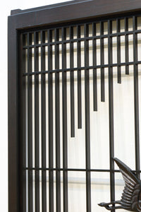 窓絵に縁起の良い絵柄が散りばめられた書院セット EZ2492 在庫4枚1組