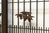 窓絵に縁起の良い絵柄が散りばめられた書院セット EZ2492 在庫4枚1組