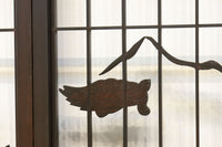 窓絵に縁起の良い絵柄が散りばめられた書院セット EZ2492 在庫4枚1組