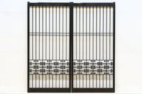 幾何学模様でレトロ感溢れる書院 EZ2505 在庫2枚