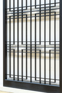 繊細な香図組子模様で凛とした眺めを見せる書院 EZ2506 在庫4枚