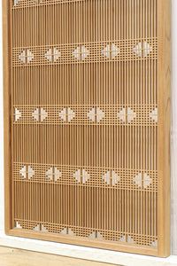 シンプルな香図組子の穏やかな書院 EZ2524 在庫1枚