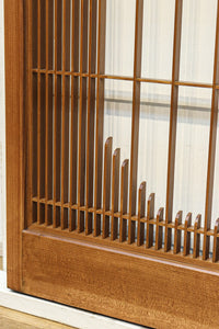 気品ある麻の葉組子模様が映える欄間・書院セット EZ2526 在庫5枚1組