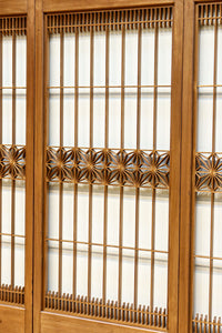 気品ある麻の葉組子模様が映える欄間・書院セット EZ2526 在庫5枚1組