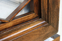 気品ある麻の葉組子模様が映える欄間・書院セット EZ2526 在庫5枚1組