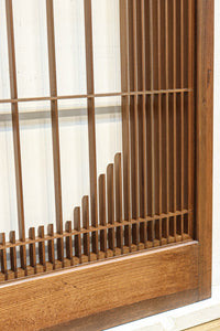 気品ある麻の葉組子模様が映える欄間・書院セット EZ2526 在庫5枚1組