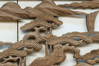 Carved ranma material EZ2547