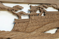 Carved ranma material EZ2547