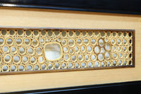 竹の輪で描く窓絵が可愛らしい欄間 EZ2566ab 在庫(a:1 b:1)枚