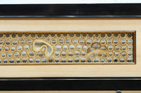 竹の輪で描く窓絵が可愛らしい欄間 EZ2566ab 在庫(a:1 b:1)枚