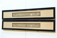 竹の輪で描く窓絵が可愛らしい欄間 EZ2566ab 在庫(a:1 b:1)枚