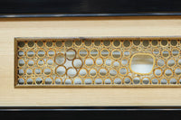 竹の輪で描く窓絵が可愛らしい欄間 EZ2566ab 在庫(a:1 b:1)枚