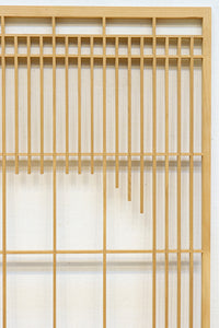 木地色の桐組子装飾で上品な面持ちある建具素材 EZ2572 在庫8枚