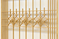 木地色の桐組子装飾で上品な面持ちある建具素材 EZ2572 在庫8枚