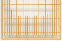 木地色の桐組子装飾で上品な面持ちある建具素材 EZ2572 在庫8枚