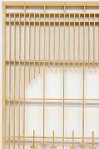 木地色の桐組子装飾で上品な面持ちある建具素材 EZ2572 在庫8枚