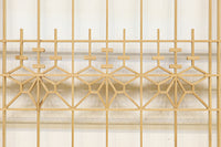 木地色の桐組子装飾で上品な面持ちある建具素材 EZ2572 在庫8枚