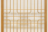 香図組子装飾で柔和な眺めをみせる建具素材 EZ2573 在庫8枚