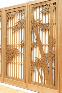 凛とした竹が力強い印象の井波書院 EZ2576 在庫4枚1組