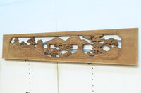 松島を描く彫刻欄間素材 EZ2598ab 在庫(a:1 b:1)枚