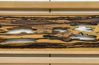 黒柿の自然美溢れる欄間 EZ2599ab 在庫(a:1 b:1)枚