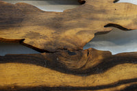 黒柿の自然美溢れる欄間 EZ2599ab 在庫(a:1 b:1)枚