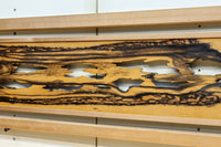 黒柿の自然美溢れる欄間 EZ2599ab 在庫(a:1 b:1)枚