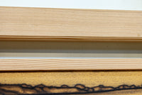 黒柿の自然美溢れる欄間 EZ2599ab 在庫(a:1 b:1)枚