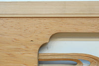 流氷と鯉を躍動感たっぷりに描いた欄間 EZ2600ab 在庫(a:1 b:1)枚