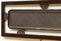 小さく繊細な青海波を敷き詰めた極上和モダンな欄間 EZ2604 在庫1枚