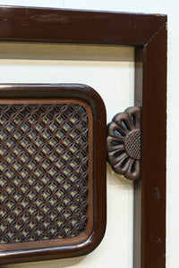 小さく繊細な青海波を敷き詰めた極上和モダンな欄間 EZ2604 在庫1枚